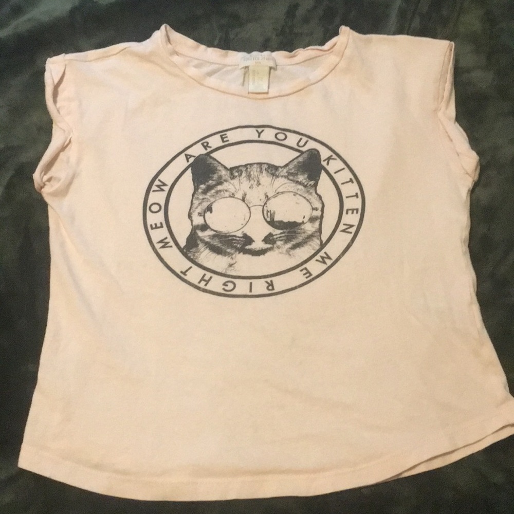 Kids 🌸”ARE YOU KITTEN ME RIGHT MEOW”🌸TEE
